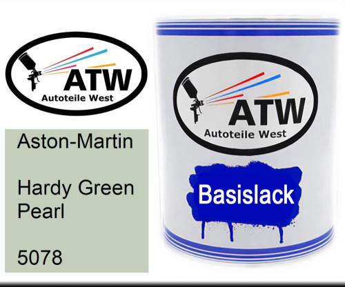 Aston-Martin, Hardy Green Pearl, 5078: 1L Lackdose, von ATW Autoteile West.